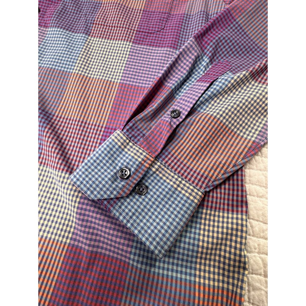 Tommy Bahama Siesta Key Men’s Shirt XL Paloma Plaid Long Sleeve - Picture 9 of 14